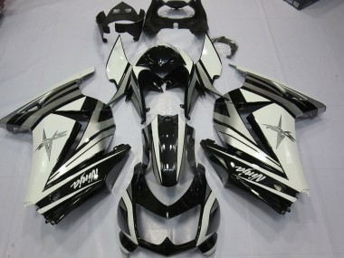 Stella D'Argento Bianca 08-12 Kawasaki Ninja 250 Carena