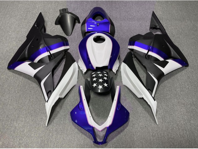 Stella Nera Opaca & Blu Scuro 09-12 Honda CBR600RR Carena