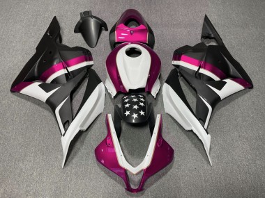 Stella Nera Opaca & Rosa 09-12 Honda CBR600RR Carena