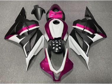 Stella Nera Opaca & Rosa 09-12 Honda CBR600RR Carena
