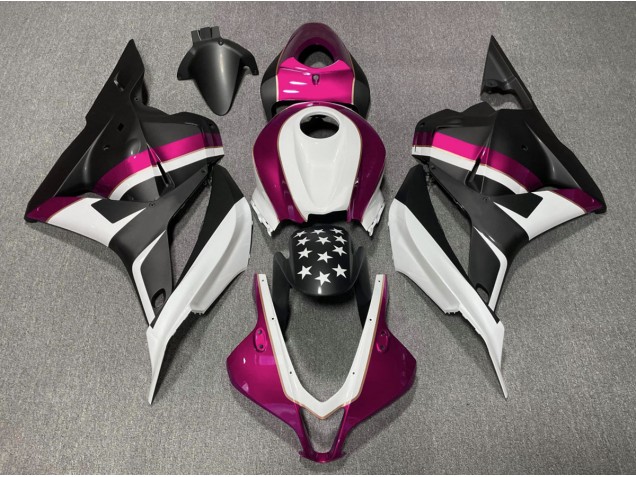 Stella Nera Opaca & Rosa 09-12 Honda CBR600RR Carena