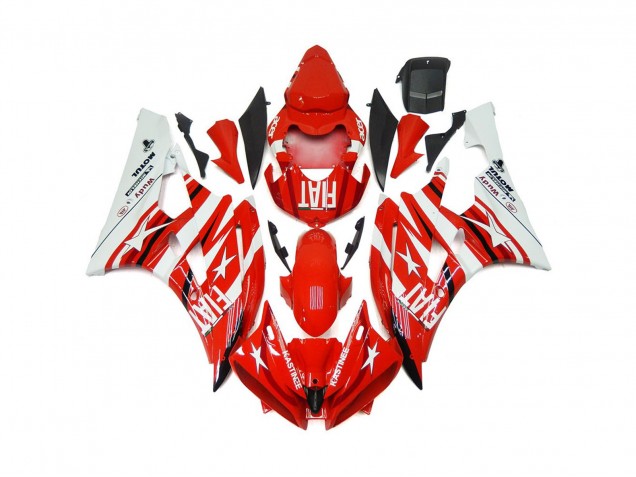 Stella Rossa & Bianca Fiat 06-07 Yamaha R6 Carena