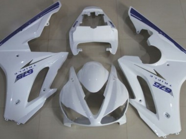 Stile Blu Bianco OEM 09-12 Triumph Daytona 675 Carena