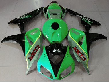 Stile Cbr Verde Lucido & Nero 06-07 Honda CBR1000RR Carena