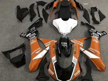 Stile Logo Arancione Lucido 15-19 Yamaha R1 Carena