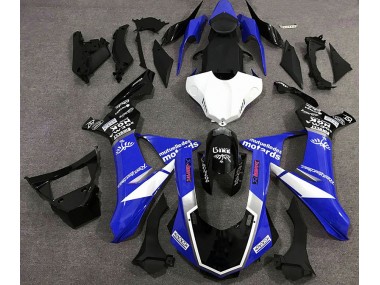 Stile Logo Blu Lucido 15-19 Yamaha R1 Carena