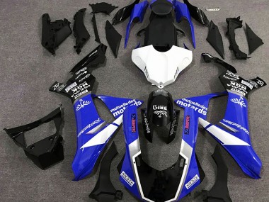 Stile Logo Blu Lucido 15-19 Yamaha R1 Carena
