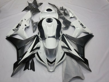 Stile Personalizzato OEM Bianco & Nero 07-08 Honda CBR600RR Carena