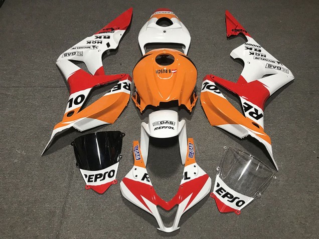 Stile Repsol Bianco 07-08 Honda CBR600RR Carena