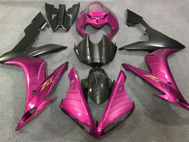 Stile Rosa Acceso & Fibra Di Carbonio 04-06 Yamaha R1 Carena