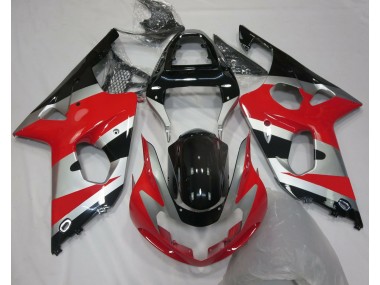 Stile Rosso Argento OEM 00-02 Suzuki GSXR 1000 Carena