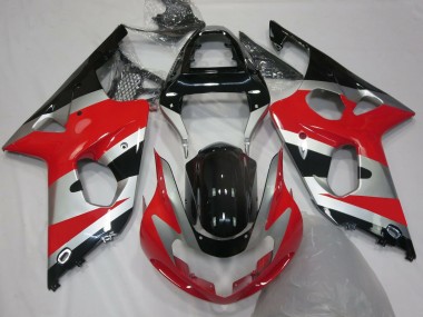 Stile Rosso Argento OEM 00-02 Suzuki GSXR 1000 Carena