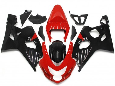 Stile Rosso & Nero Lucido 04-05 Suzuki GSXR 600-750 Carena