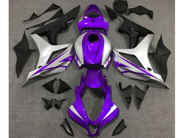 Stile Viola & Argento OEM 07-08 Honda CBR600RR Carena