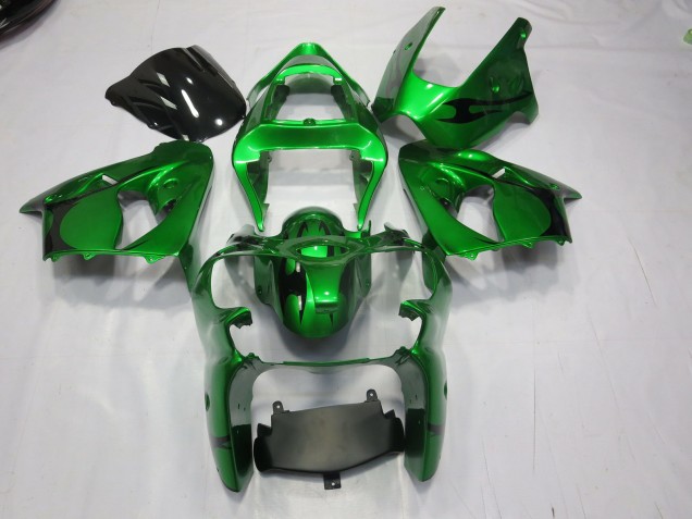 Verde 00-02 Kawasaki ZX6R Carena