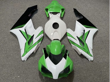 Verde Bianco & Nero Lucido 04-05 Honda CBR1000RR Carena