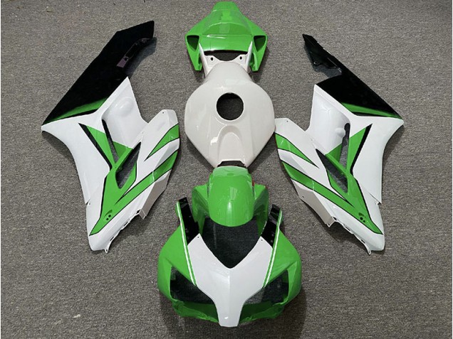 Verde Bianco & Nero Lucido 04-05 Honda CBR1000RR Carena