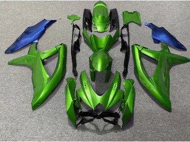 Verde & Blu 08-10 Suzuki GSXR 600-750 Carena