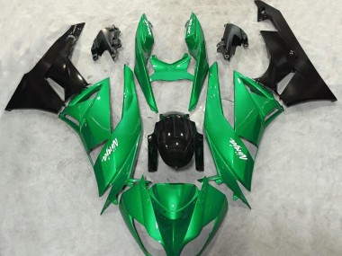 Verde Brillante Brillante 09-12 Kawasaki ZX6R Carena