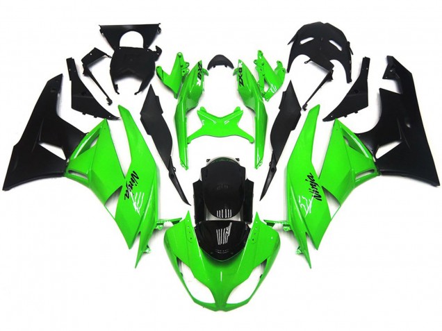 Verde Brillantezza Intenso Tagliente 09-12 Kawasaki ZX6R Carena