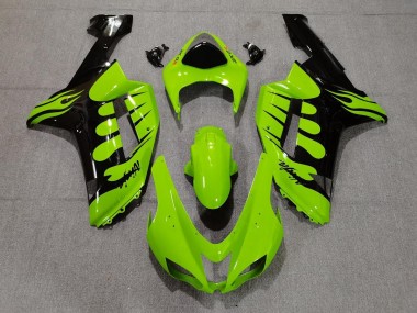 Verde Fiamma 07-08 Kawasaki ZX6R Carena