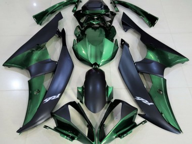 Verde Foresta & Nero Opaco 08-16 Yamaha R6 Carena