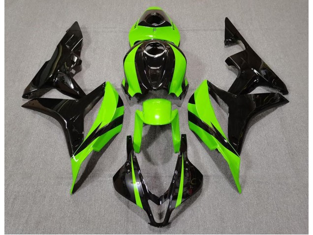 Verde Lime & Nero 07-08 Honda CBR600RR Carena