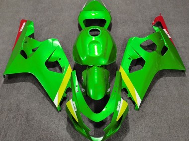 Verde Lucido 04-05 Suzuki GSXR 600-750 Carena