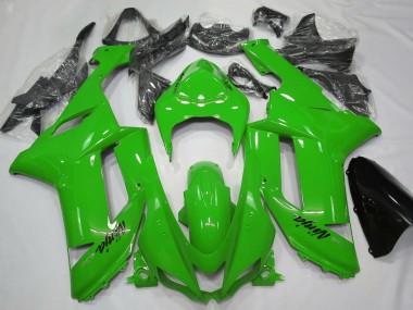 Verde Lucido 07-08 Kawasaki ZX6R Carena