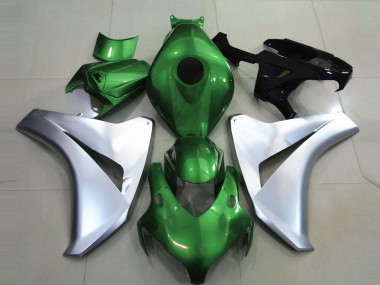 Verde Lucido & Argento 08-11 Honda CBR1000RR Carena
