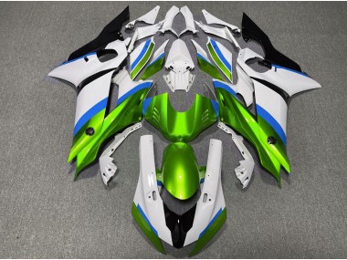 Verde Lucido & Azzurro 17-21 Yamaha R6 Carena