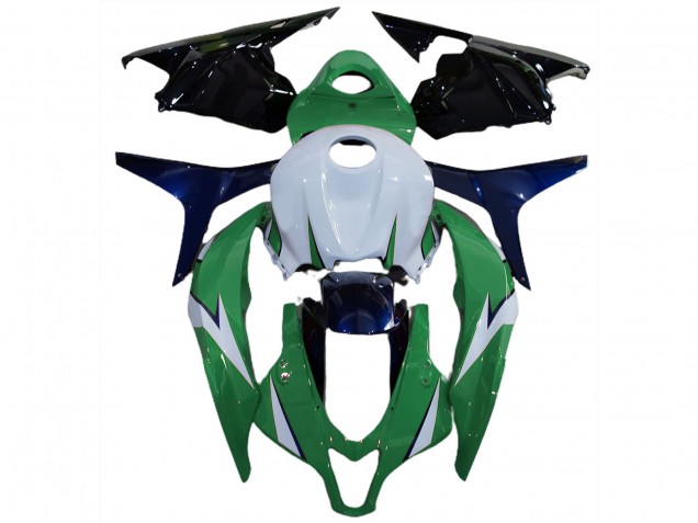 Verde Lucido & Blu 09-12 Honda CBR600RR Carena