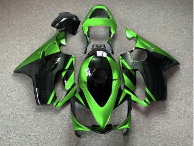 Verde Lucido & Nero 01-03 Honda CBR600 F4i Carena