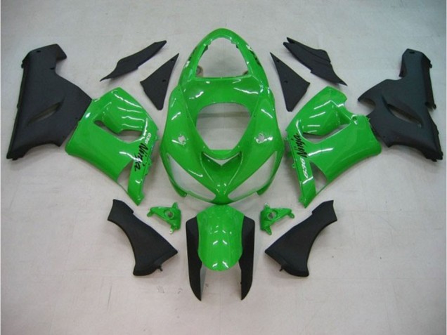 Verde Lucido Opaco 05-06 Kawasaki ZX6R Carena