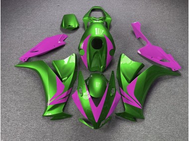 Verde Lucido & Rosa 12-16 Honda CBR1000RR Carena