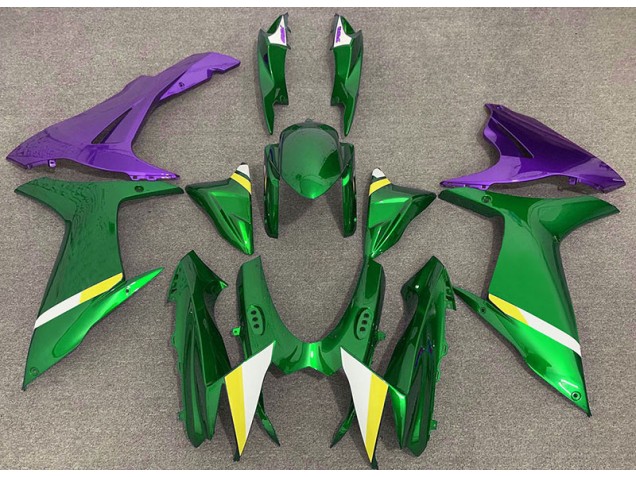 Verde Lucido & Viola 11-24 Suzuki GSXR 600-750 Carena