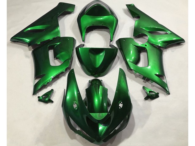 Verde Metallizzato 05-06 Kawasaki ZX6R Carena