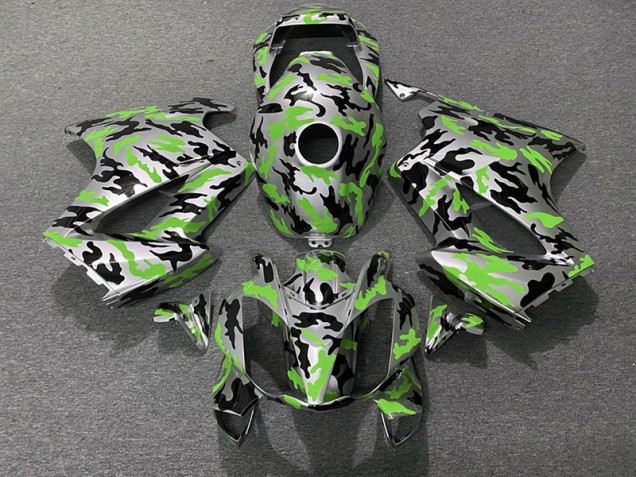 Verde Mimetico 02-12 Honda VFR800 Carena