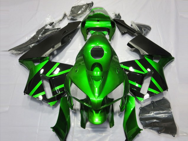 Verde & Nero 05-06 Honda CBR600RR Carena