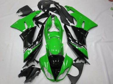 Verde Nero 09-12 Kawasaki ZX6R Carena