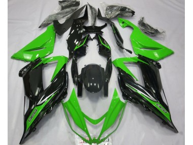 Verde & Nero 13-18 Kawasaki ZX6R Carena