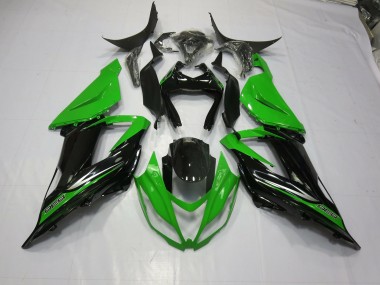 Verde Nero 13-18 Kawasaki ZX6R Carena