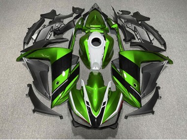Verde Nero & Bianco 15-18 Yamaha R3 Carena
