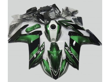 Verde & Nero Lucido 15-18 Yamaha R3 Carena