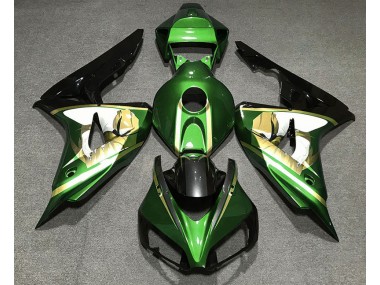 Verde & Oro 06-07 Honda CBR1000RR Carena