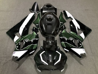 Verde Personalizzato Fibra Di Carbonio Toro 13-23 Honda CBR600RR Carena