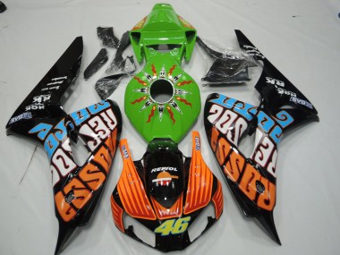 Verde Rossi 06-07 Honda CBR1000RR Carena