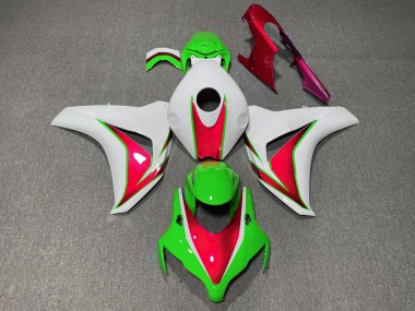 Verde & Rosso Lucido 08-11 Honda CBR1000RR Carena