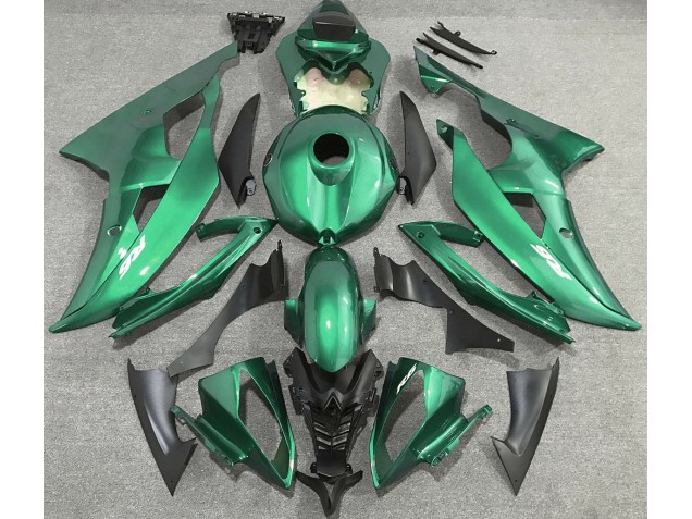 Verde Schiuma Di Mare 08-16 Yamaha R6 Carena