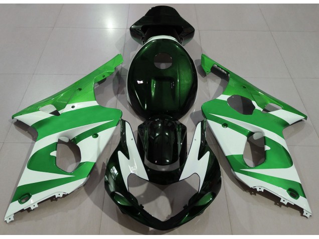 Verde Scuro 00-02 Suzuki GSXR 1000 Carena